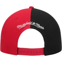 Casquette pour homme Mitchell & Ness Red Miami Heat Hardwood Classics Retroline Snapback