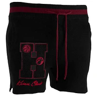 Men's NBA x Keiser Clark Black/Red Miami Heat No Caller ID Knit Shorts