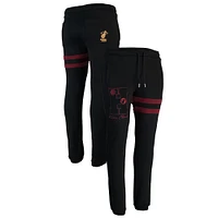 Pantalon de survêtement NBA x Keizer Clark pour homme Miami Heat No Caller ID noir/rouge