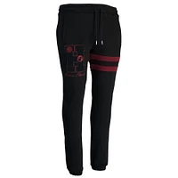 Pantalon de survêtement NBA x Keizer Clark pour homme Miami Heat No Caller ID noir/rouge