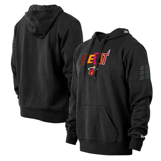 Lids Miami Heat New Era 2021/22 City Edition Pullover Hoodie - Black