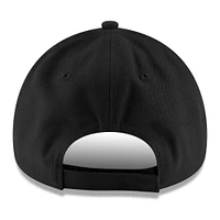 Men's New Era  Black Miami Heat 2025 NBA Playoffs 9FORTY Adjustable Hat