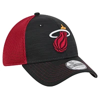 Casquette Active Tech Neo Flex 39THIRTY Miami Heat noire New Era pour homme