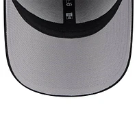 Men's New Era Heather Gray/Black Miami Heat Active Digi-Tech Two-Tone 9FORTY Adjustable Hat