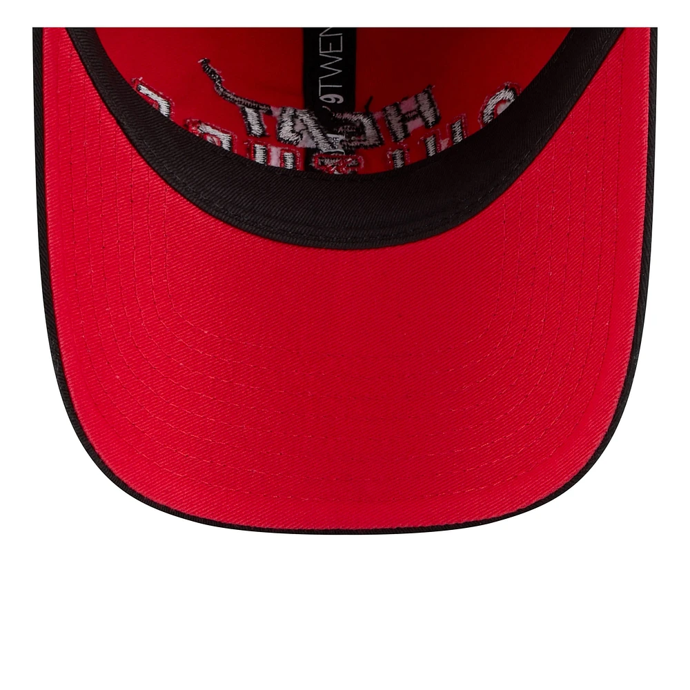 Men's New Era  Red Miami Heat 2024/25 City Edition 9TWENTY Adjustable Hat