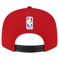 Casquette snapback Miami Heat Jersey Hook Statement Edition 9FIFTY rouge New Era pour homme