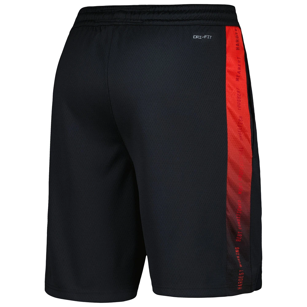 Men's Nike  Black Miami Heat 2023/24 City Edition Swingman Shorts