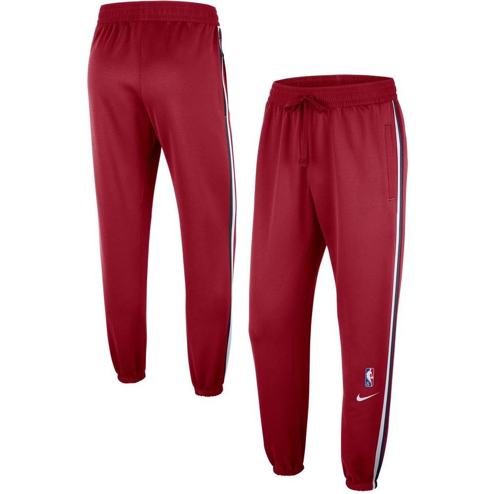 Men's Nike Red Miami Heat 75th Anniversary Showtime On Court Performance Pants