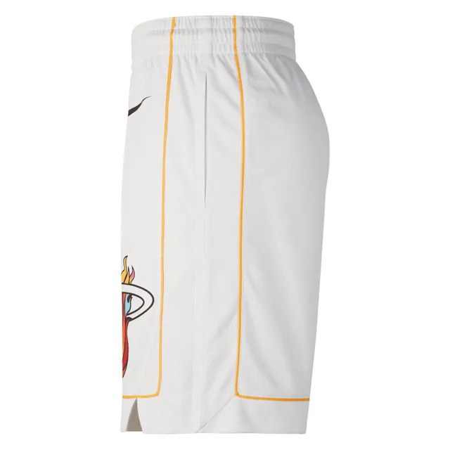 Nike Men's 2022-23 City Edition Cleveland Cavaliers White Dri-Fit Swingman Shorts, XXL