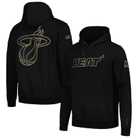 Sweat à capuche noir et doré Pro Standard Miami Heat pour hommes