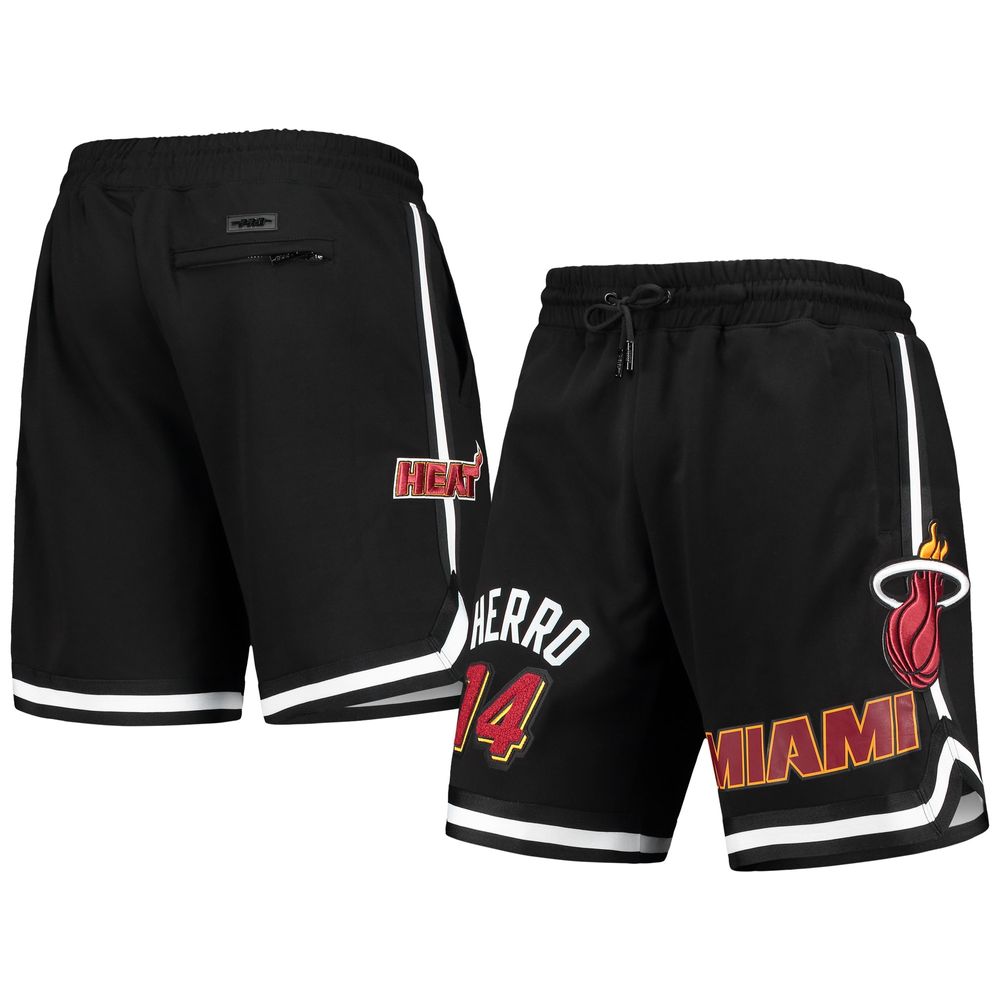 Men's Pro Standard Tyler Herro Black Miami Heat Team Player Shorts