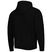 Tommy Jeans - Sweat à capuche demi-fermeture éclair Miami Heat Bernard pour homme, noir