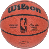 Ballon de basket-ball d'intérieur/extérieur Wilson Authentic Series autographié par Mike Miller Miami Heat avec inscription « 2x Champ »
