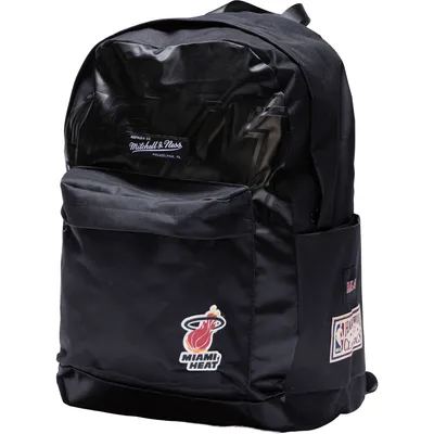 Miami Heat Mitchell & Ness Team Backpack - Black