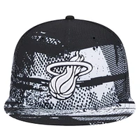 Casquette snapback noire New Era Miami Heat 2024 Tip-Off 9FIFTY