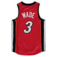 Preschool Mitchell & Ness Dwyane Wade Red Miami Heat 2005-06 Hardwood Classics Player Jersey