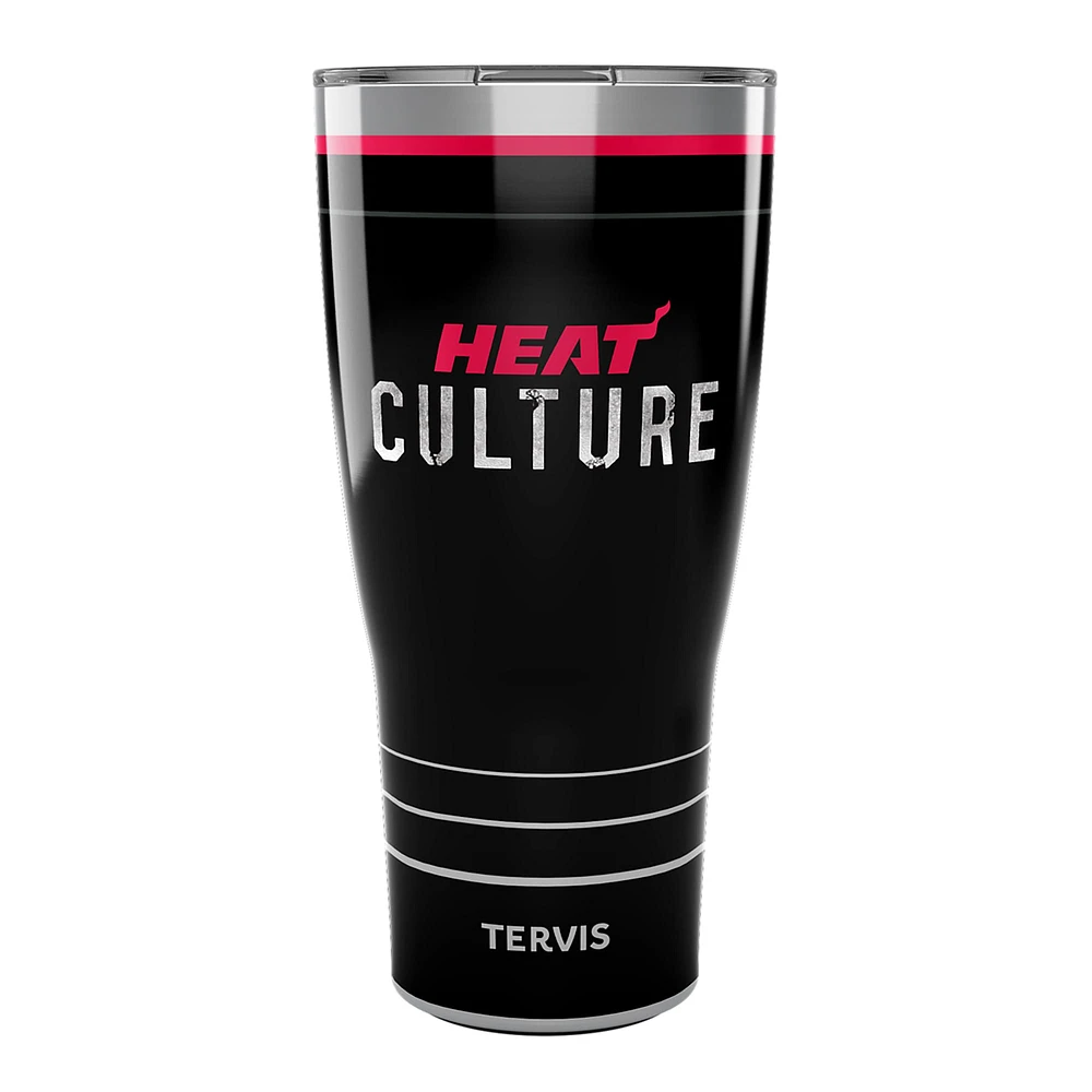 Tervis Miami Heat 2023/24 City Edition 30oz. Gobelet en acier inoxydable