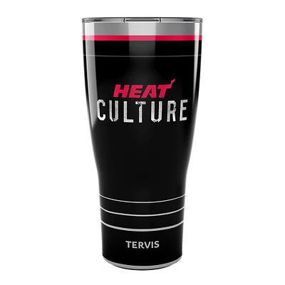 Tervis  Miami Heat 2023/24 City Edition 30oz. Stainless Steel Tumbler