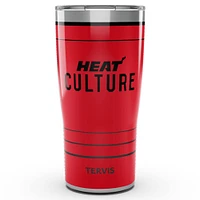 Gobelet en acier inoxydable Tervis Miami Heat 2024/25 City Edition 20 oz