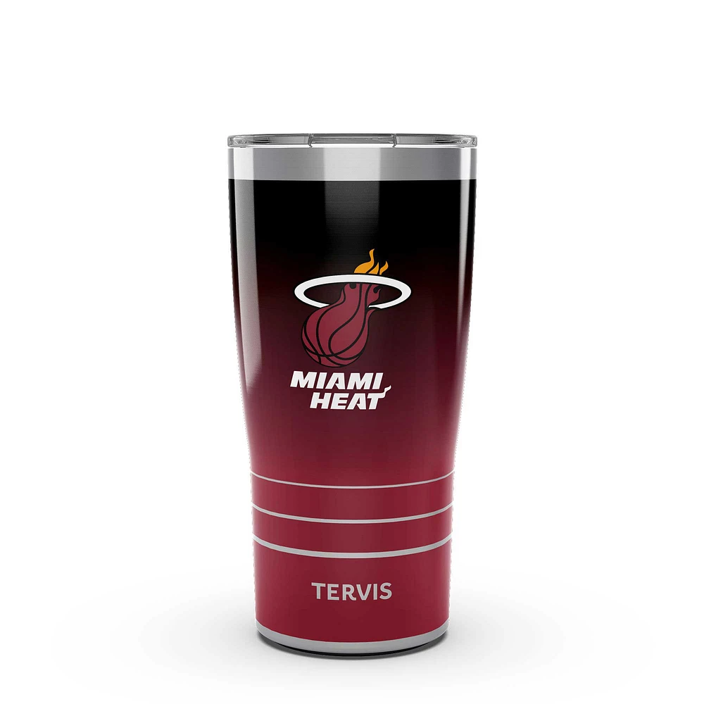 Tervis Miami Heat 20oz. Gobelet de voyage en acier inoxydable ombré