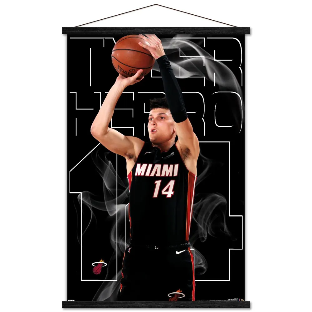 Tyler Herro Miami Heat Fanatics Black Jersey L