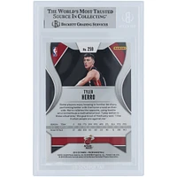 Tyler Herro Miami Heat Autographed 2019-20 Panini Prizm #259 Beckett Fanatics Witnessed Authenticated Rookie Card