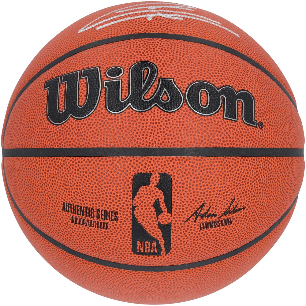 Tyler Herro Miami Heat Autographed Wilson Authentic Series Indoor/Outdoor Basketball