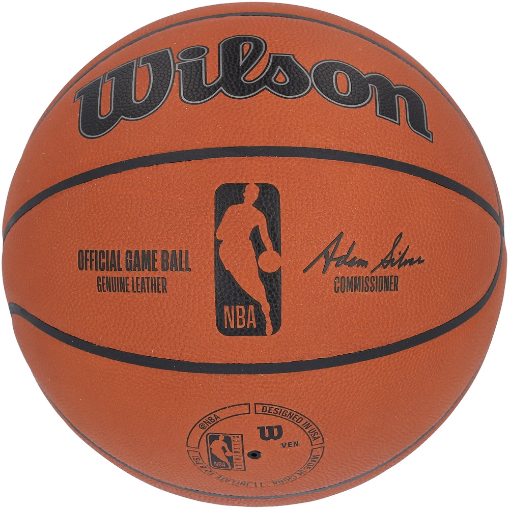 Tyler Herro Miami Heat Autographed Wilson NBA Official Game Basketball with "Heat Culture" Inscription - Limited Edition of 10