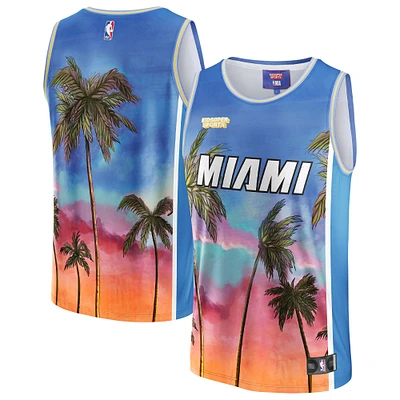 Maillot Unisex NBA & KidSuper Studios by Fanatics Bleu Miami Heat Ville natale