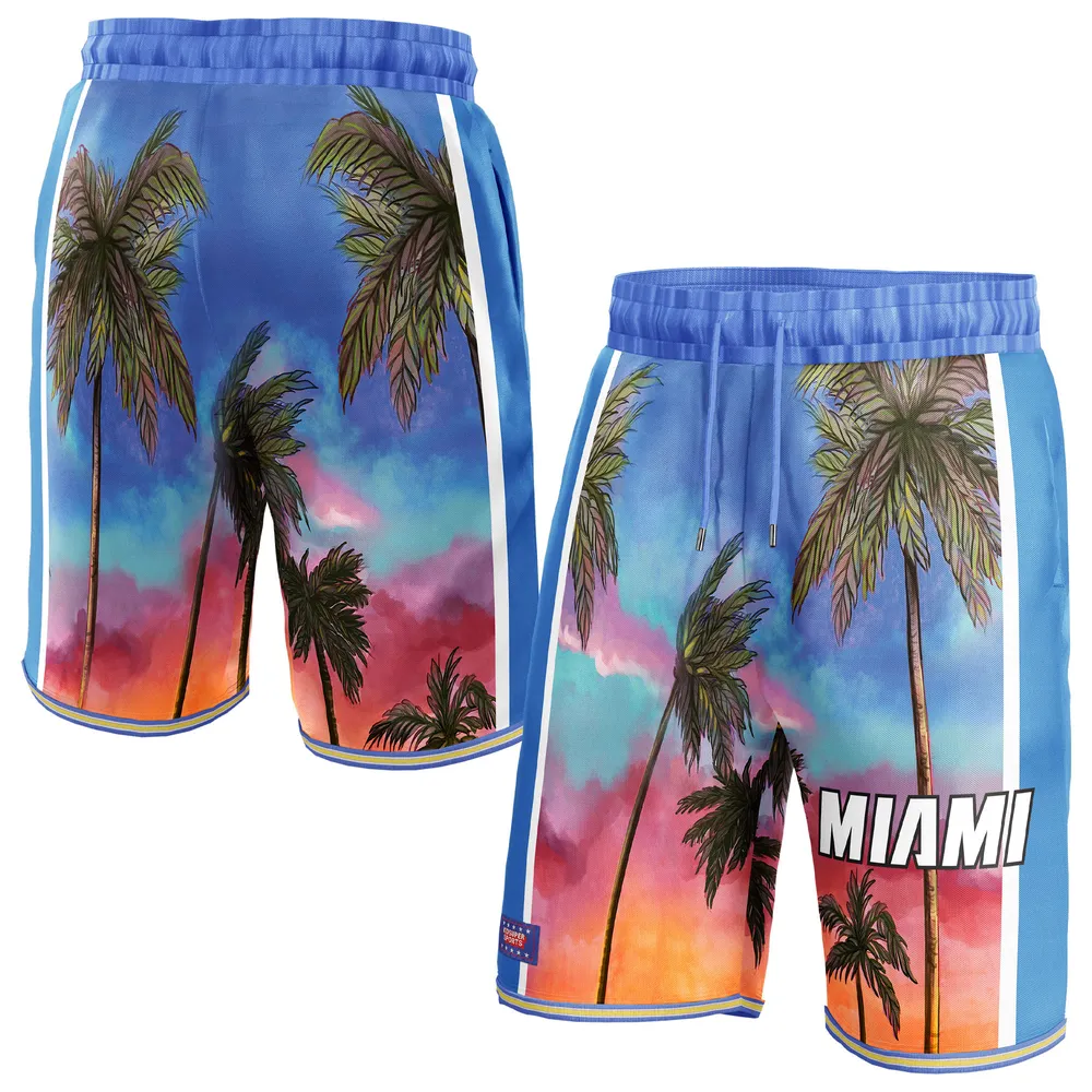 Unisex NBA & KidSuper Studios by Fanatics Blue Miami Heat Hometown Shorts