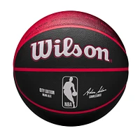 Ballon de basket-ball de collection Wilson Miami Heat 2023/24 City Edition