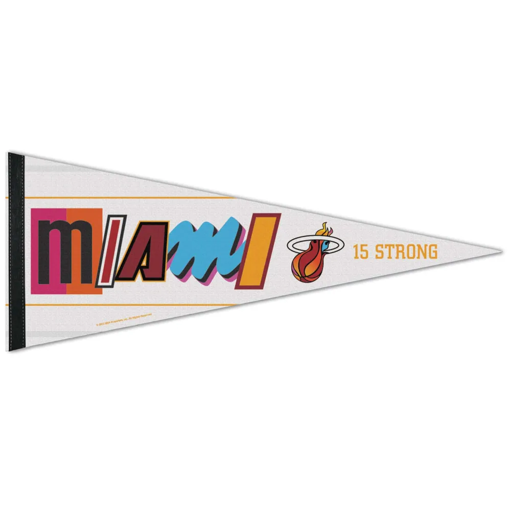 MiAMI DOLPHINS PENNANT CLOCK