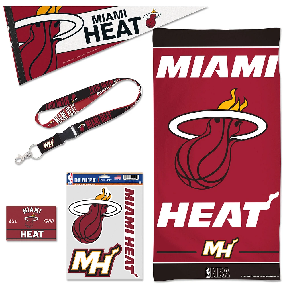 Pack d'accessoires pour ventilateur WinCraft Miami Heat House