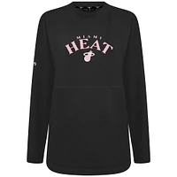 Women's Levelwear Miami Heat Mother's Day Beaudry Arched Pullover Sweatshirt