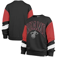 Sweat-shirt Nova Crew '47 noir Miami Heat 2023/24 City Edition pour femme