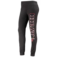 Women's Concepts Sport Black Miami Heat Hoodie & Pants Sleep Set