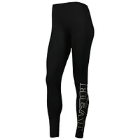 Women's G-III 4Her by Carl Banks Black Miami Heat Stadium Leggings