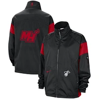 Women's Nike Black Miami Heat 2023/24 City Edition Courtside Swoosh Fly Full-Zip Jacket