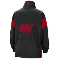 Women's Nike Black Miami Heat 2023/24 City Edition Courtside Swoosh Fly Full-Zip Jacket