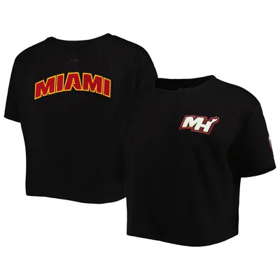 Miami Heat Pro Standard Women's Classics Boxy T-Shirt - Black