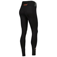 Women's Pro Standard Black Miami Heat Classics Lux Leggings