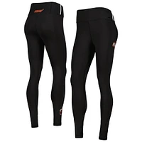 Women's Pro Standard Black Miami Heat Classics Lux Leggings