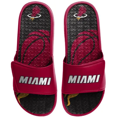 Miami Heat FOCO Youth Gel Slide Sandals