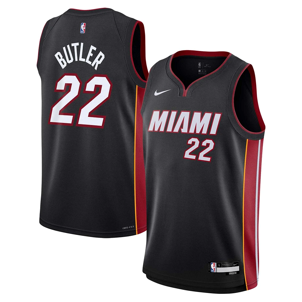 Maillot Miami Heat Swingman Nike Jimmy Butler pour jeune - Icon Edition