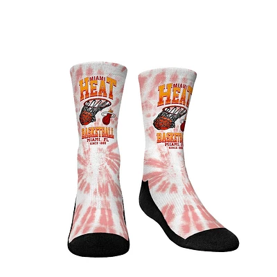 Chaussettes Rock Em pour jeune Miami Heat Vintage Hoop Crew Chaussettes