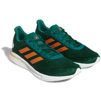 adidas Green/Orange Miami Hurricanes Supernova Shoe