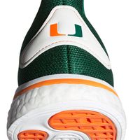 adidas Green/Orange Miami Hurricanes Supernova Shoe