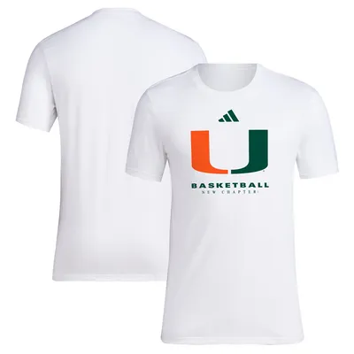 adidas White Louisville Cardinals 2023 On Court Bench Fresh T-Shirt