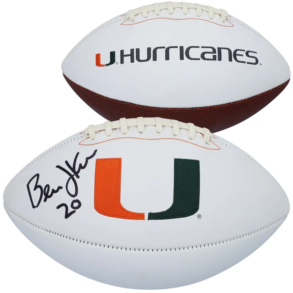 Lids Bernie Kosar Miami Hurricanes Fanatics Authentic Autographed Riddell  Chrome Alternate Speed Mini Helmet