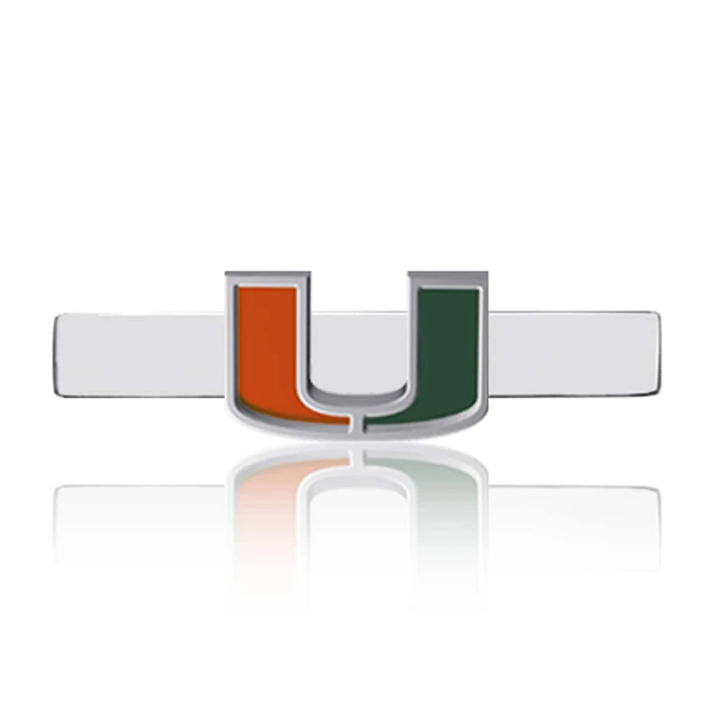 Dayna Designs Barre de montre en émail Miami Hurricanes